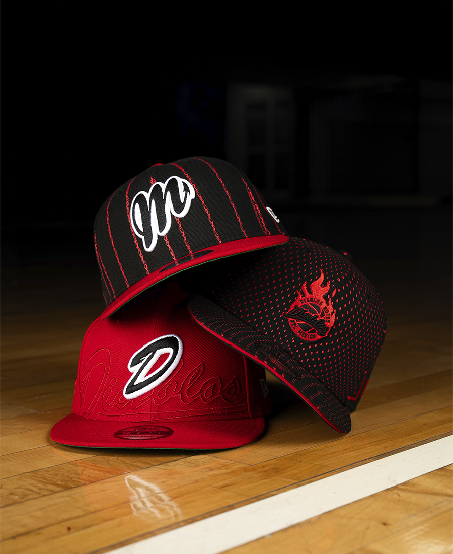 Gorras oficiales Diablos Rojos Basquetbol